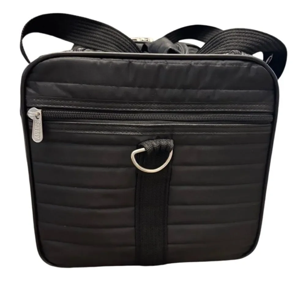 Sherpa Deluxe Pet Carrier Medium Black Airline Approved Dog Cat Travel Bag